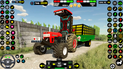 Indian Farming Tractor Sim 3D – A Realistic Tractor Driving & Farming Simulator